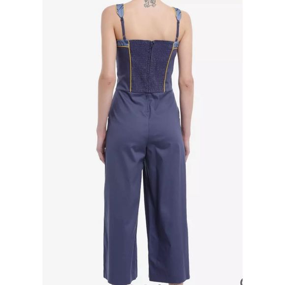 Her Universe Star Wars Ahsoka Tano Retro Jumpsuit Her Blue Size Medium Nwot - Picture 8 of 9